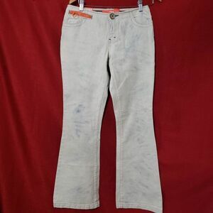 NWT Choice Calvin Klein Juniors/Women Flared Bleached Jeans 28